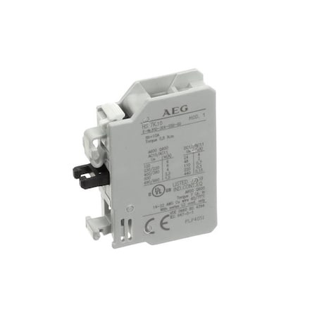Biro Aux Contact Block, N.O, Lsk Series EMG90194